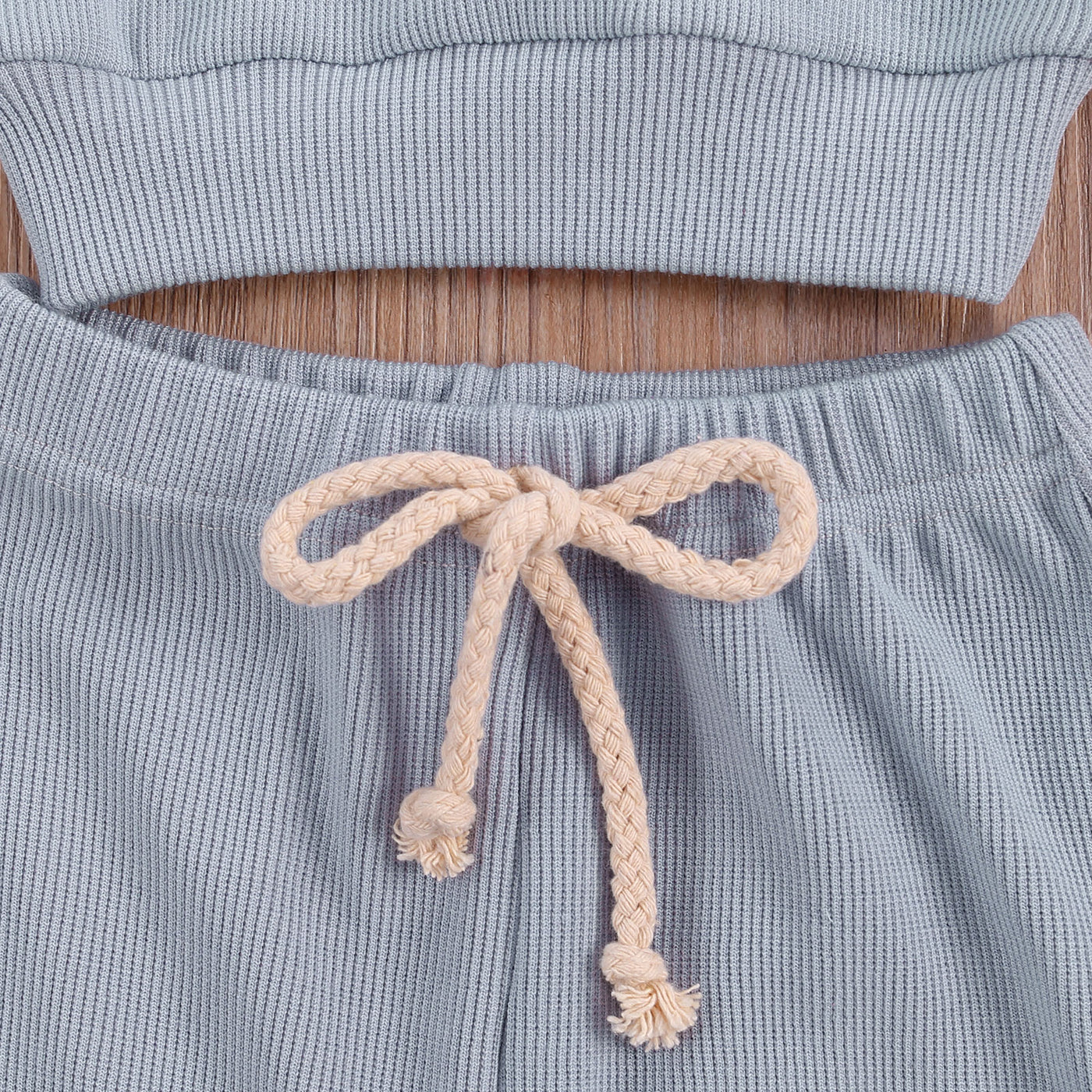 Riley Rainbow Tracksuit - Baby Blue