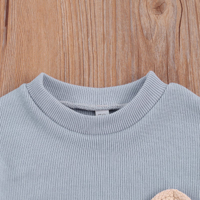Riley Rainbow Tracksuit - Baby Blue