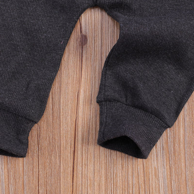 Riley Rainbow Tracksuit - Dark Grey