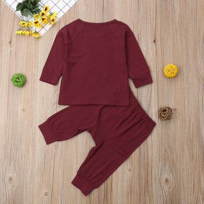 Reign Tracksuit - Wine Red