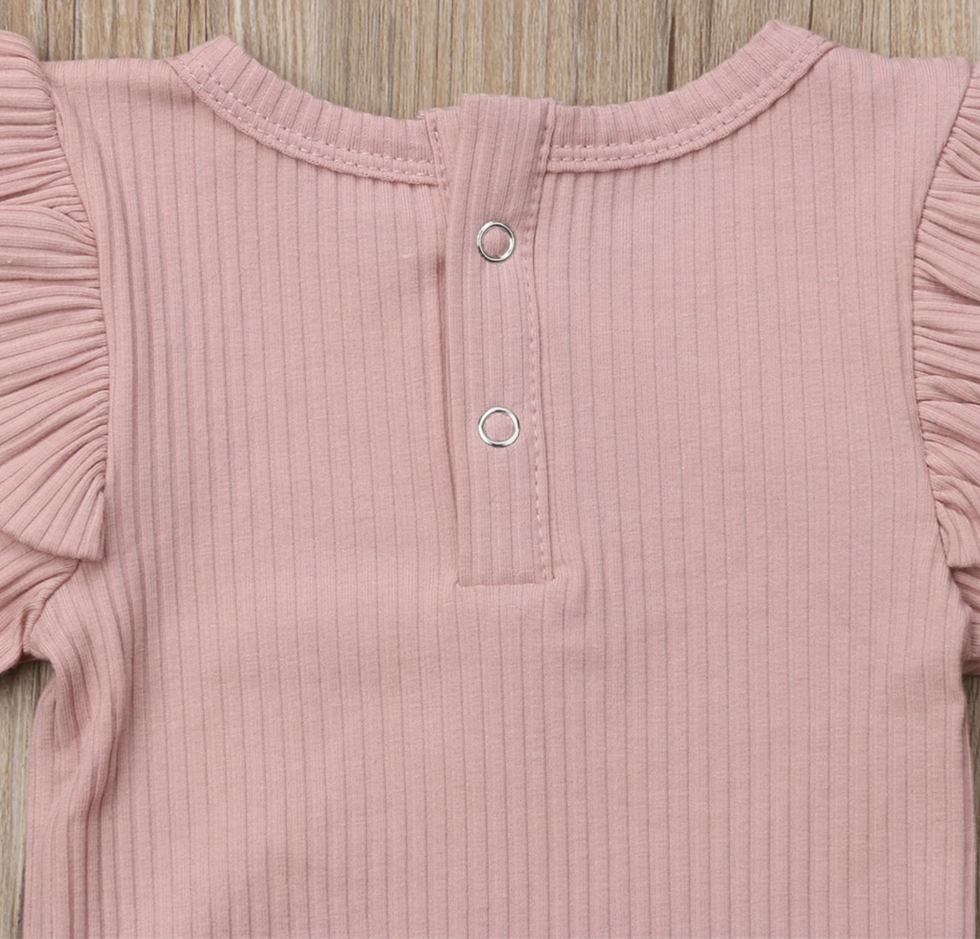 Sofia Frill Long sleeve T-shirt - Pink