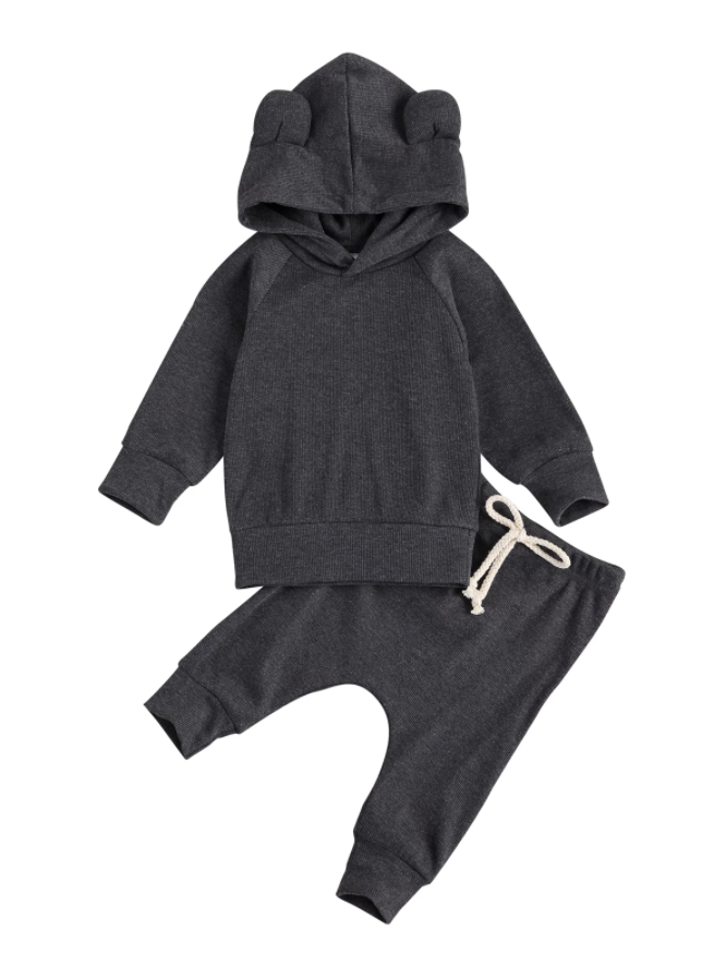 Arlo Bear Tracksuit - Grey