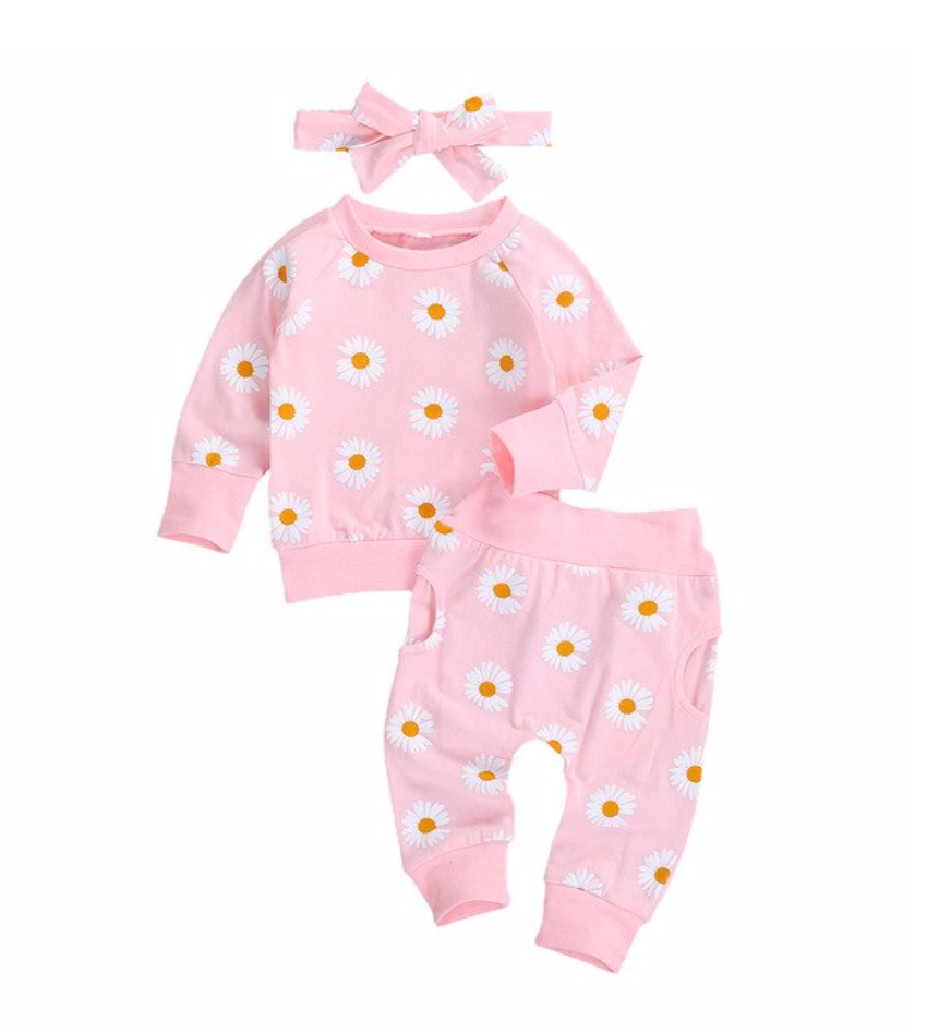 Lila Tracksuit with matching headband