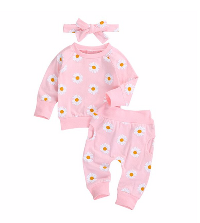 Lila Tracksuit with matching headband