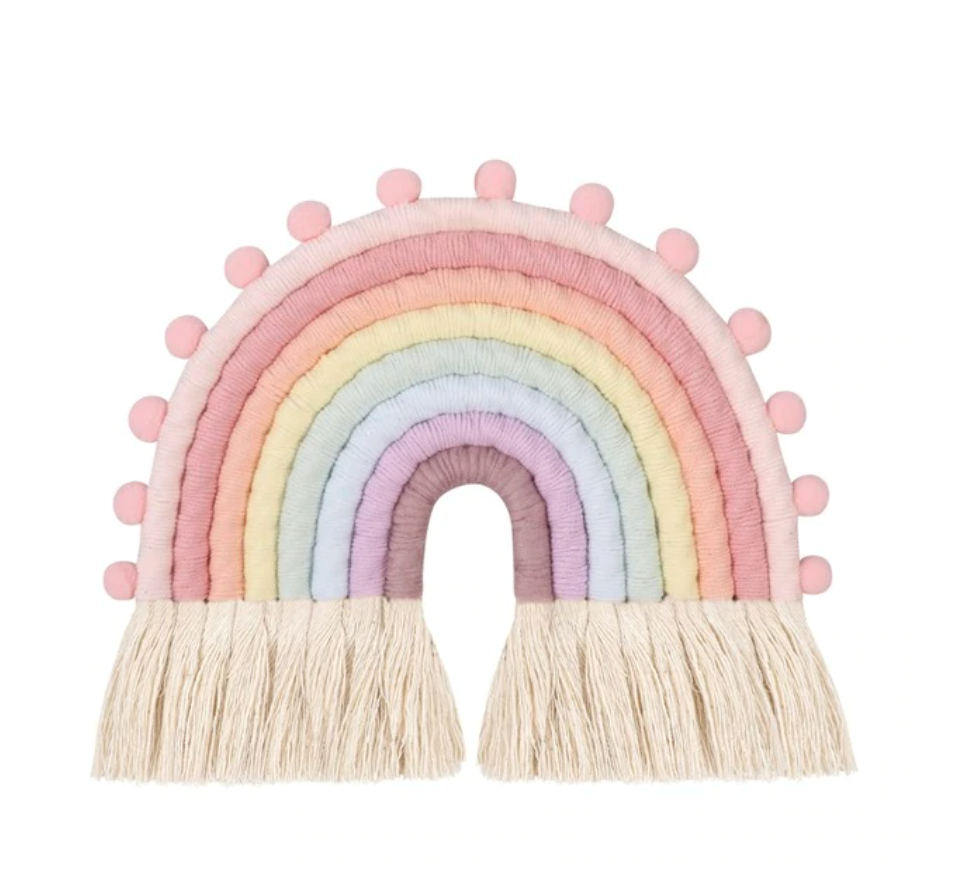 Large 8 layer Pastel Rainbow Tapestry