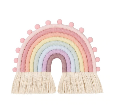 Large 8 layer Pastel Rainbow Tapestry