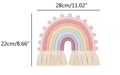 Large 8 layer Pastel Rainbow Tapestry