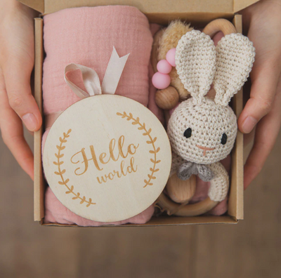 Newborn Gift Set - Pink