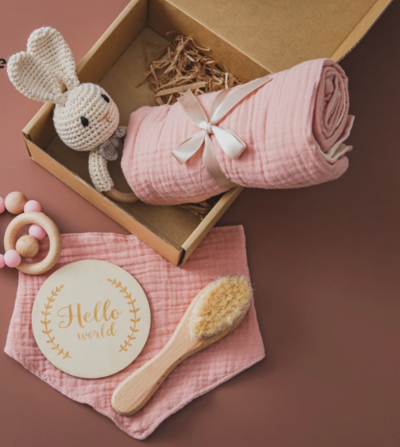 Newborn Gift Set - Pink