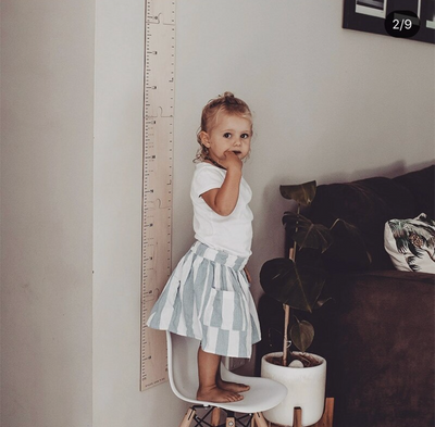 Wooden Wall Height Chart