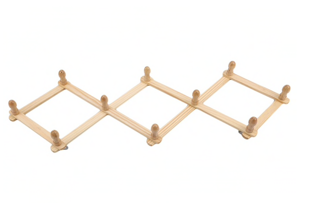 Wooden Expandable Wall Hanger