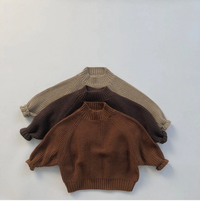 Thick Knitted High Neck Jumper