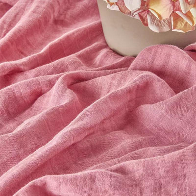 Muslin Swaddle - Raspberry Pink